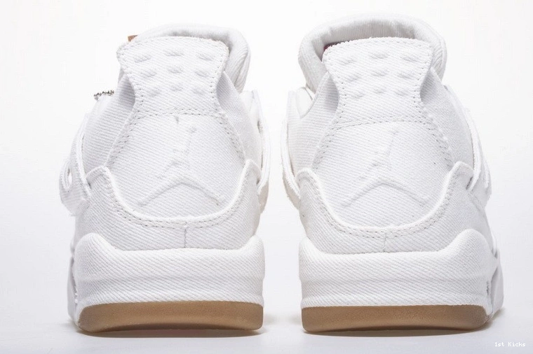 AO2571-100 Levi's White Jordan Denim Air 4 1127